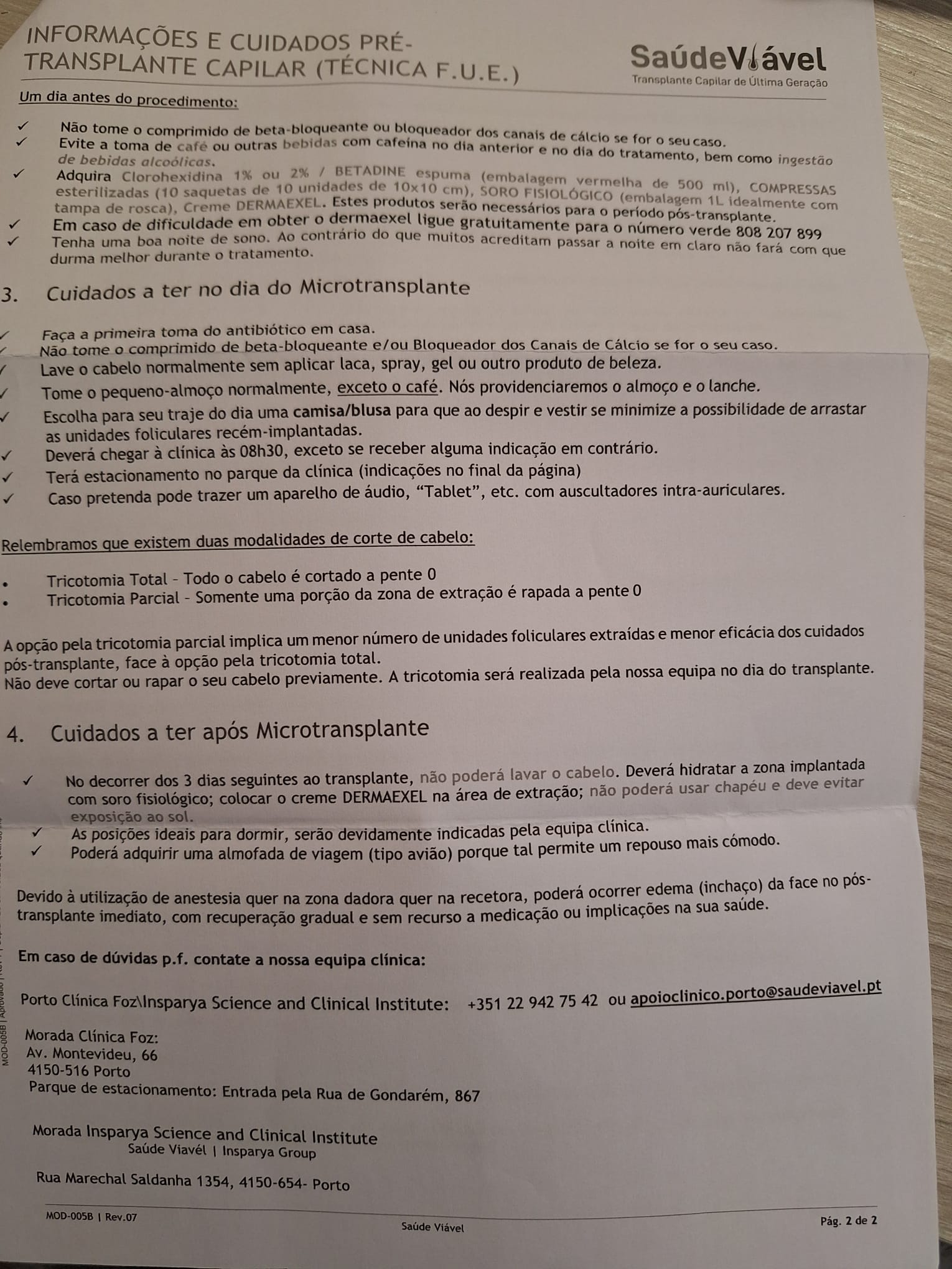 Imagem do paciente 5 pós-transplante